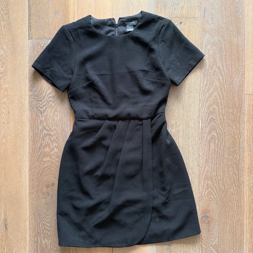 Club Monaco Black Mini Dress